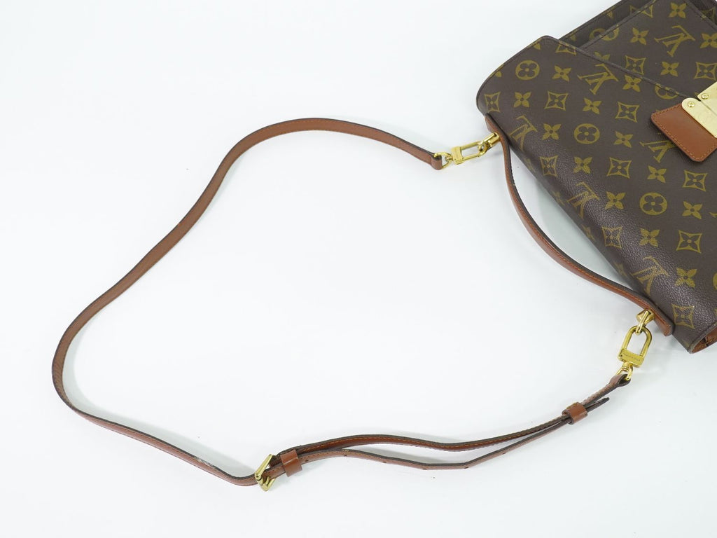 Louis Vuitton LV Monceau Monogram 2-Way Shoulder Bag Brown — view 4