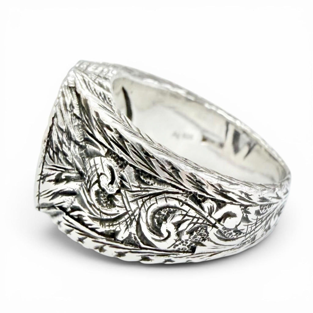 Gucci Interlocking Arabesque Ring