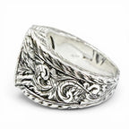 Gucci Interlocking Arabesque Ring