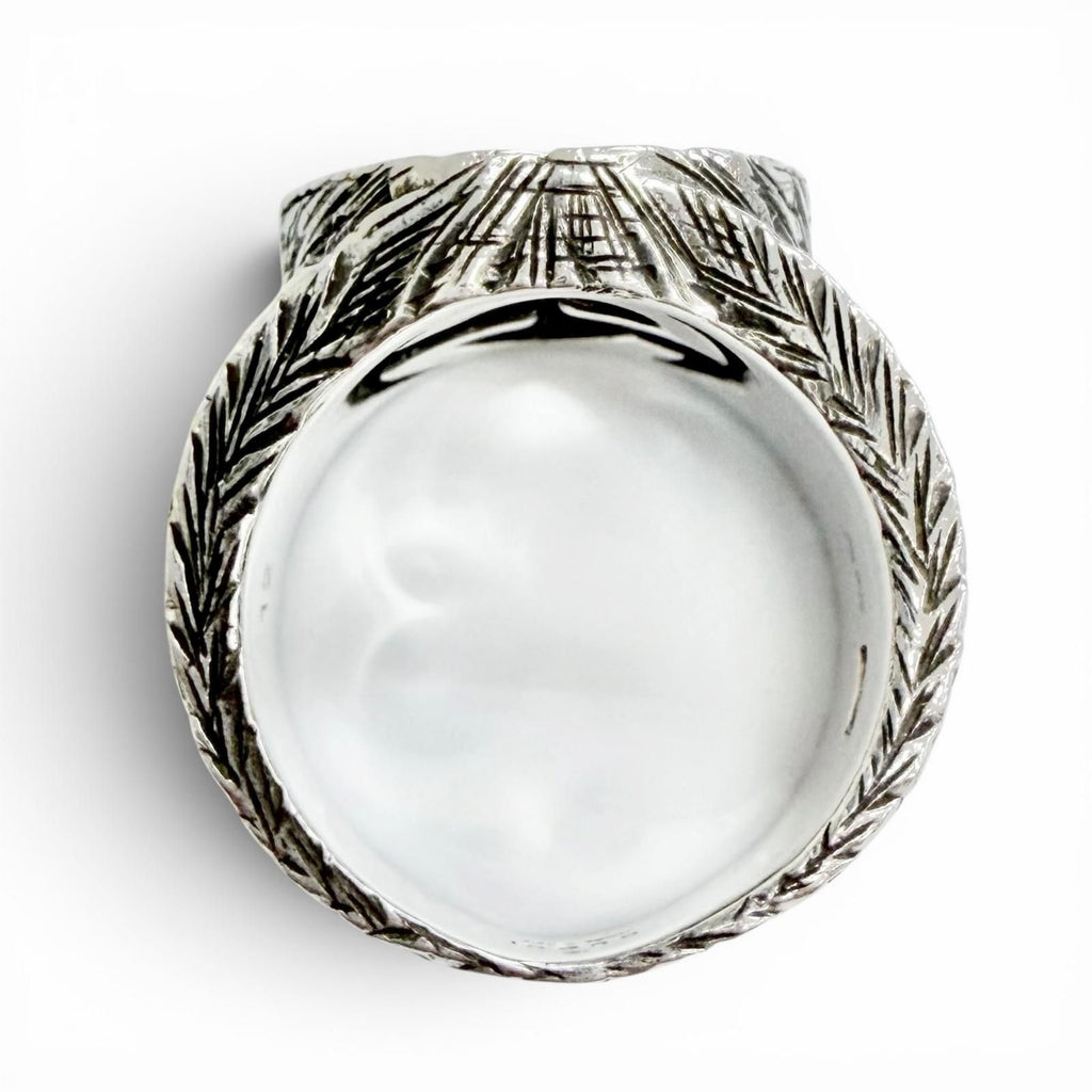 Gucci Interlocking Arabesque Ring