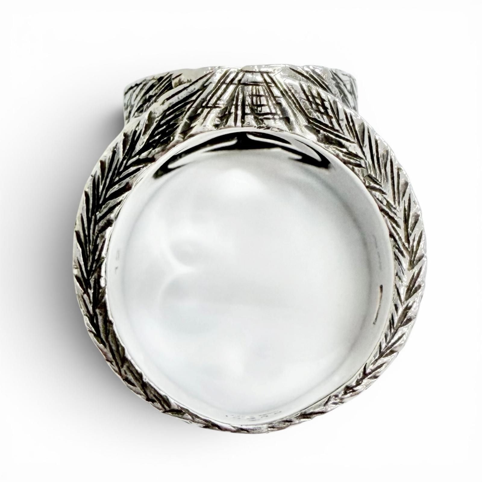 Gucci Interlocking Arabesque Ring