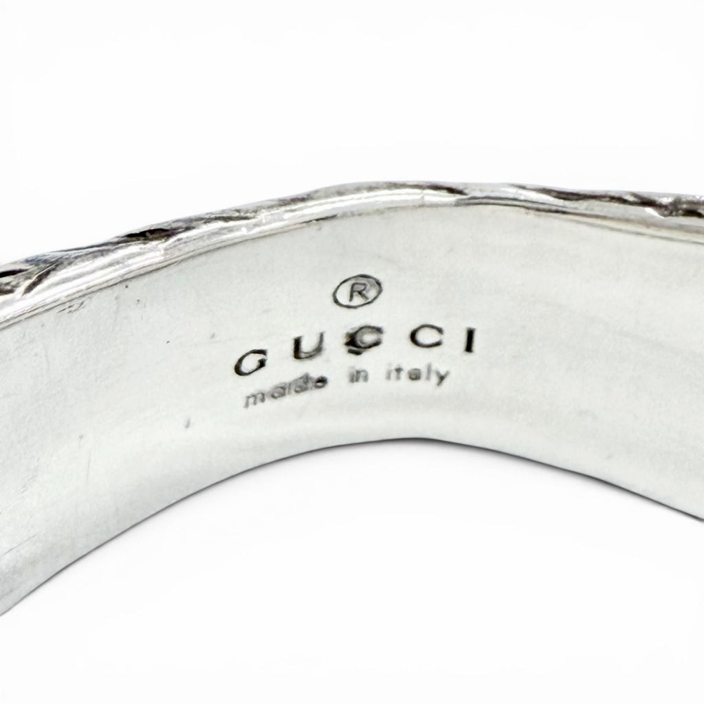 Gucci Interlocking Arabesque Ring