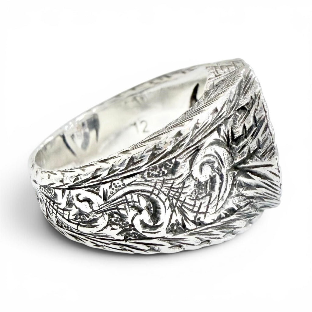 Gucci Interlocking Arabesque Ring