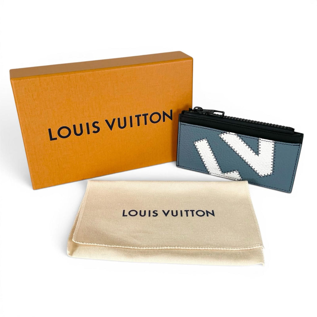 Louis Vuitton LV Initial Taurillon Coin Card Holder Case Box — view 2