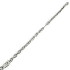 Hermes Filou Logo Glove Holder Strap Silver Gloves — view 5