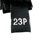 Chanel Cashmere CC Logo Double C Large Fringe Shawl Navy White Scarf — view 8