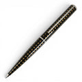 Louis Vuitton Jet Rack Damier Twist Ballpoint Pen Brown Silver