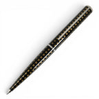 Louis Vuitton Jet Rack Damier Twist Ballpoint Pen Brown Silver