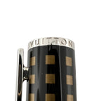 Louis Vuitton Jet Rack Damier Twist Ballpoint Pen Brown Silver — view 7