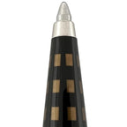 Louis Vuitton Jet Rack Damier Twist Ballpoint Pen Brown Silver — view 5