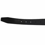 Gucci GG Logo Square Buckle Leather Belt Black Silver 90 36 Recommended — view 6