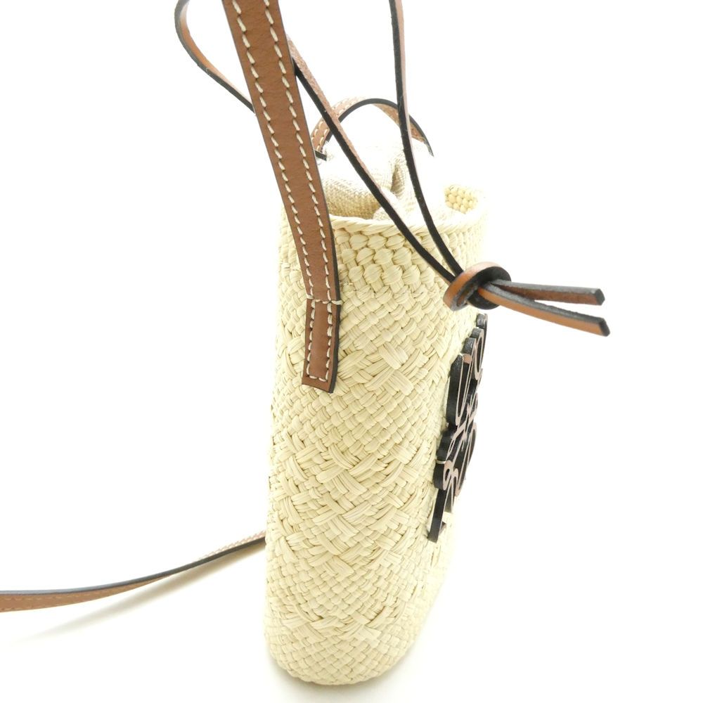 Loewe Anagram Square Pocket Pochette Shoulder Bag Basket — view 5