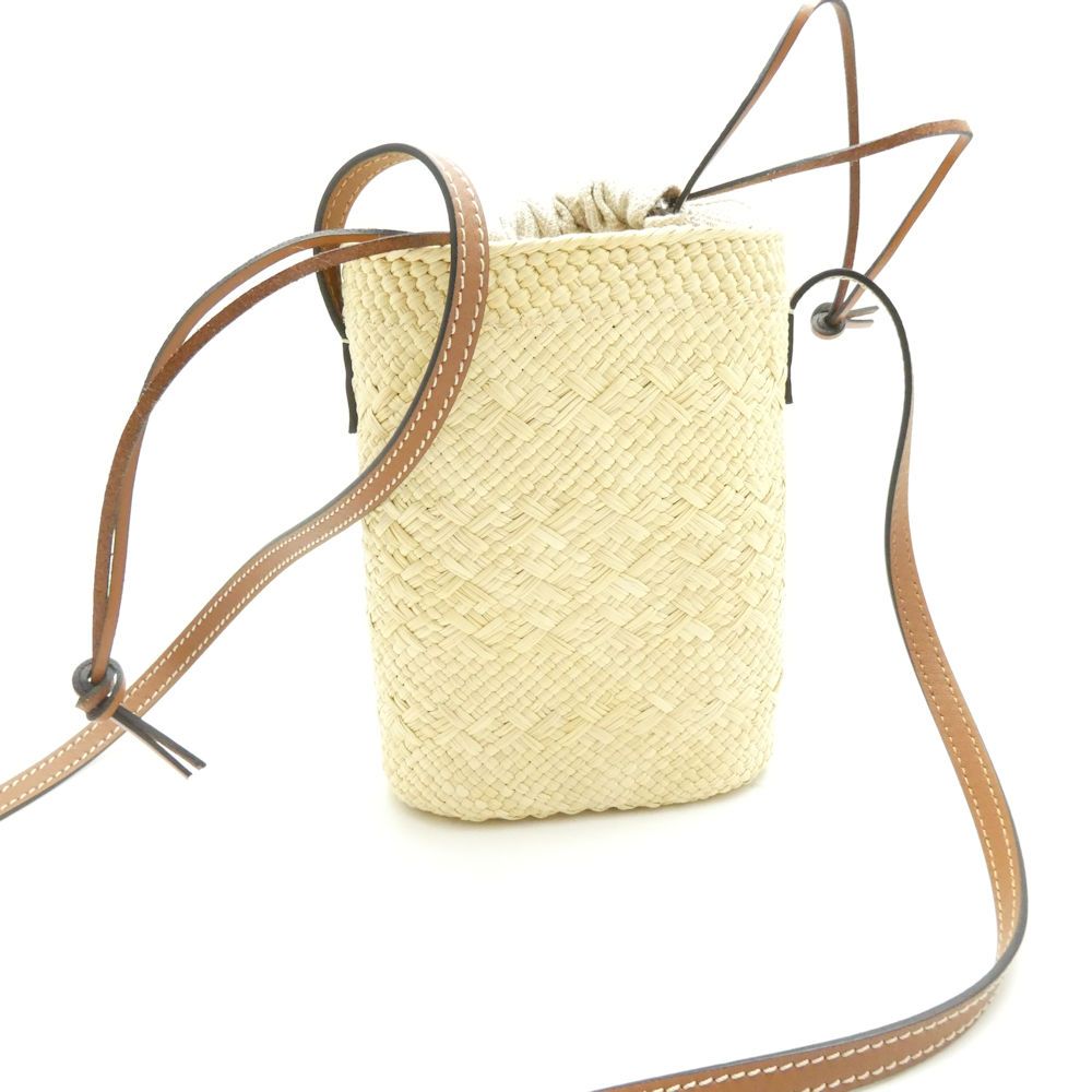 Loewe Anagram Square Pocket Pochette Shoulder Bag Basket — view 3