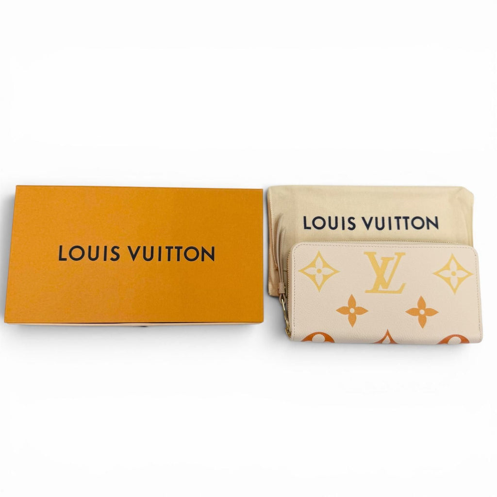 Louis Vuitton LV Gradient Empreinte Zip Around Leather Zippy Wallet — view 2