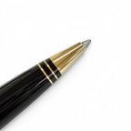 Louis Vuitton Dog Double Lacquer Twist Ballpoint Pen Black Gold Handwriting — view 5