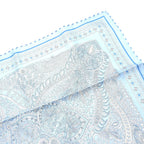 Hermes Carre 55 le Jardin de la Maharani's Garden Scarf Silk Bandana — view 4