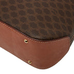 Celine Macadam 2-Way Shoulder Bag Brown Leather — view 5