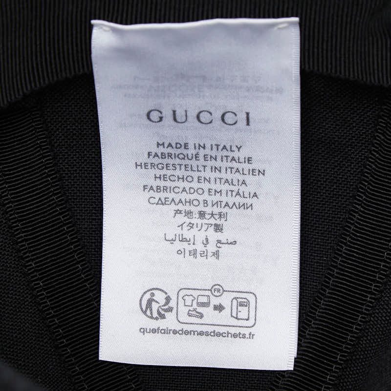 Gucci Webstripe Cap Baseball L 59 Black Multicolor Wool 1 — view 8