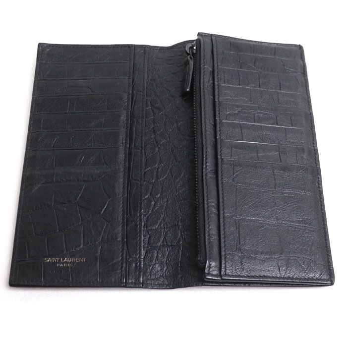 Saint Laurent Monogram Continental Wallet Black — view 3