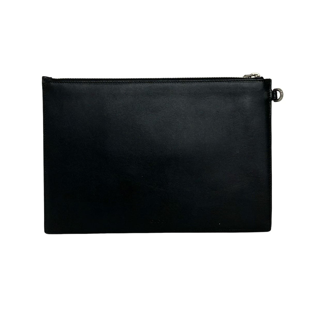 Gucci Clutch GG Marmont Black Leather — view 3
