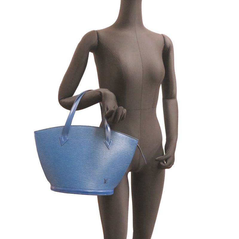 Louis Vuitton Tote Blue — view 9