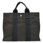 Hermes Handbag Her Line Tote PM Dark Gray Black