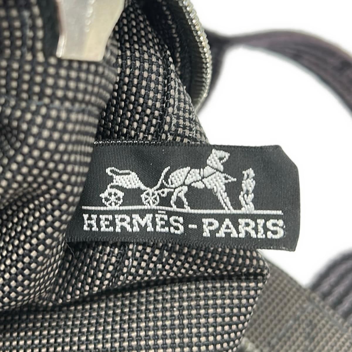 Hermes Handbag Her Line Tote PM Dark Gray Black — view 8