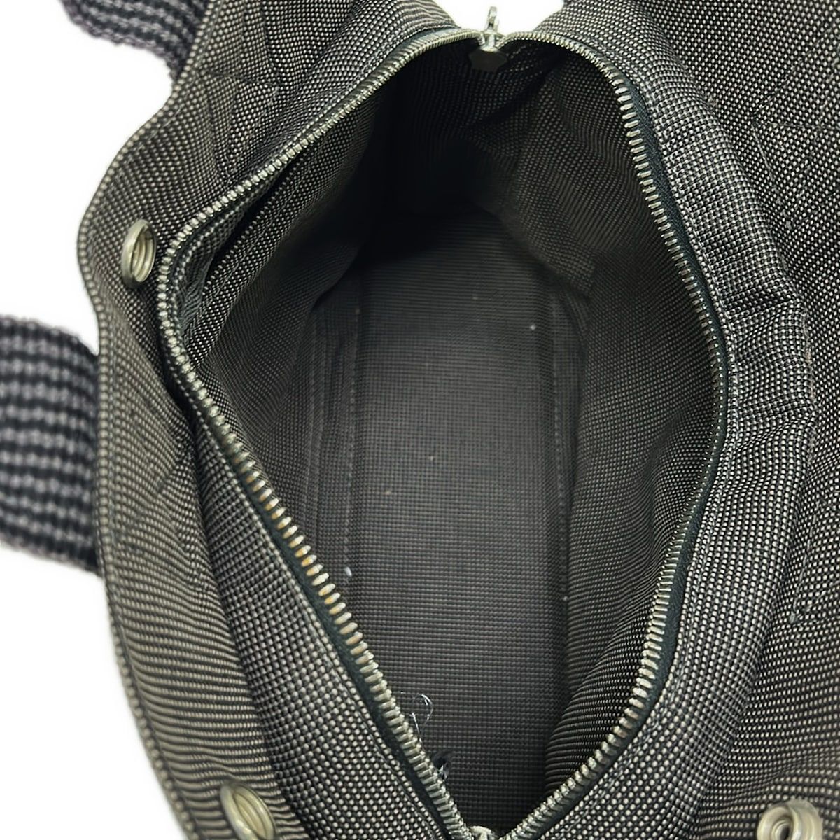 Hermes Handbag Her Line Tote PM Dark Gray Black — view 7