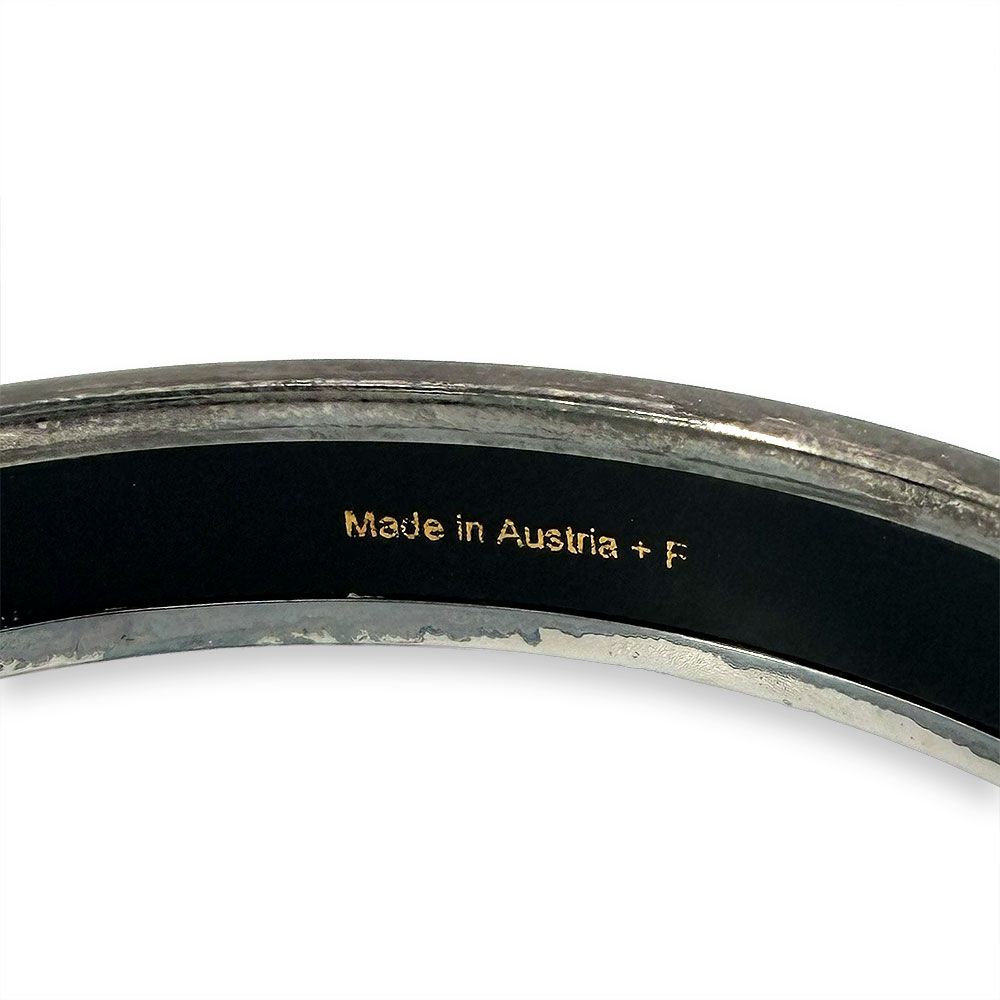 Hermes Enamel PM Bangle Bracelet — view 6