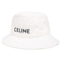 Celine Logo Embroidery Bucket