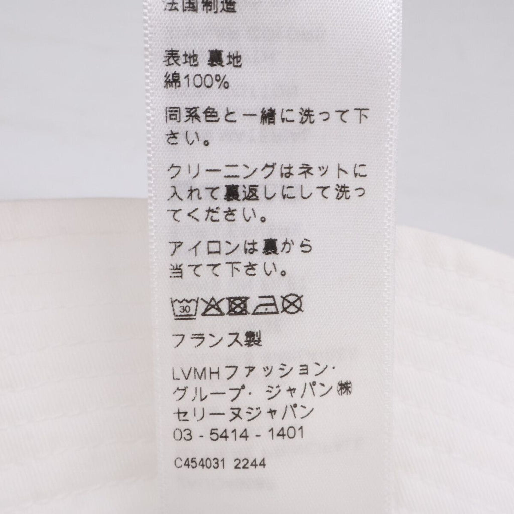 Celine Logo Embroidery Bucket — view 8