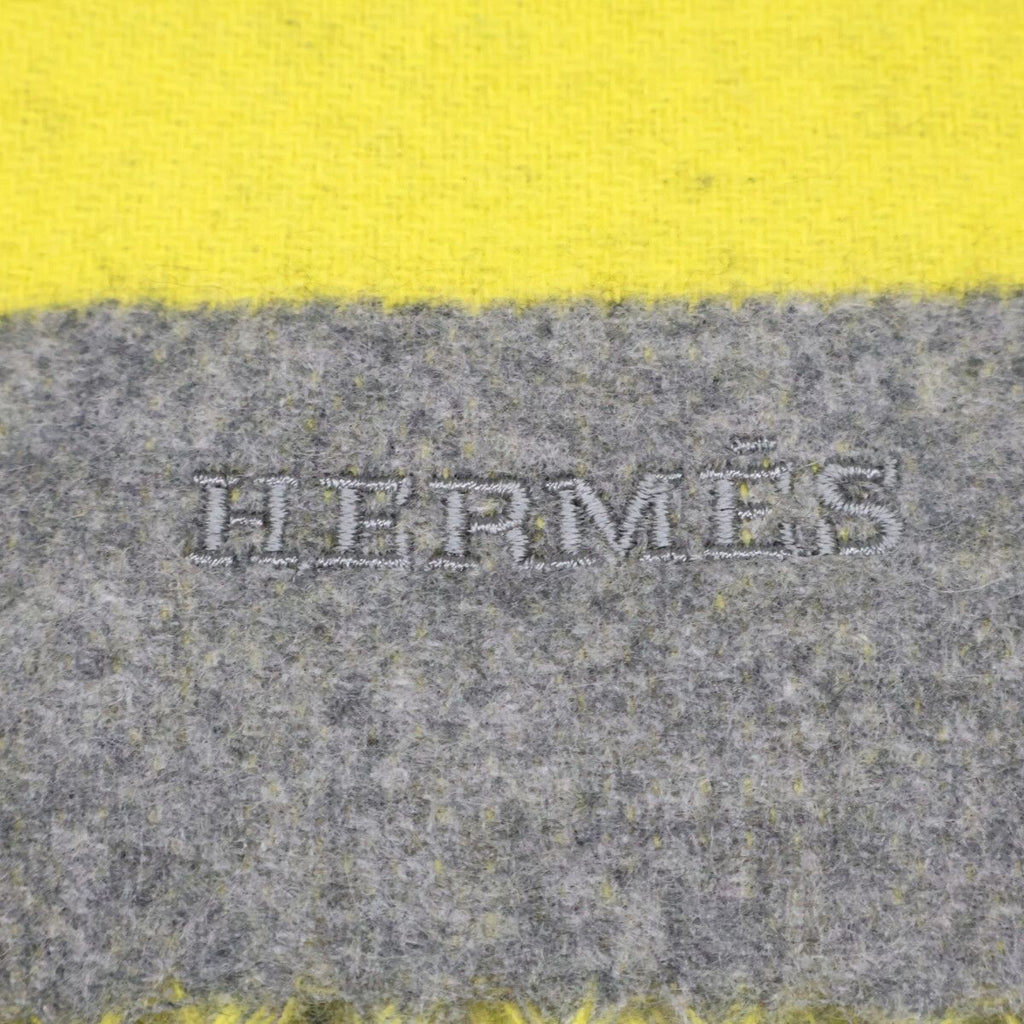 Hermes Ready Steady Go Cashmere Fringe Scarf — view 5