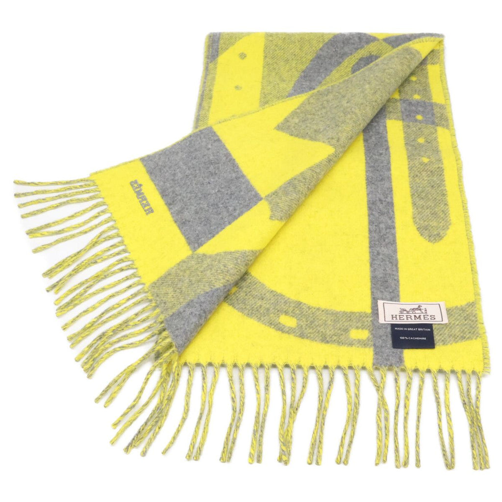Hermes Ready Steady Go Cashmere Fringe Scarf — view 4