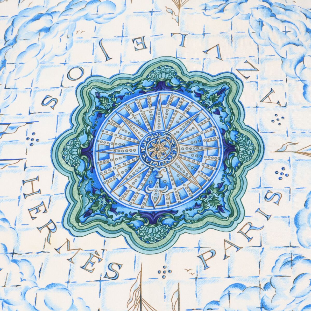 Hermes Azvlejos Silk Carre 90 Scarf — view 3