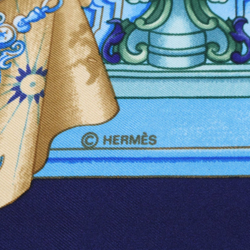 Hermes Azvlejos Silk Carre 90 Scarf — view 4