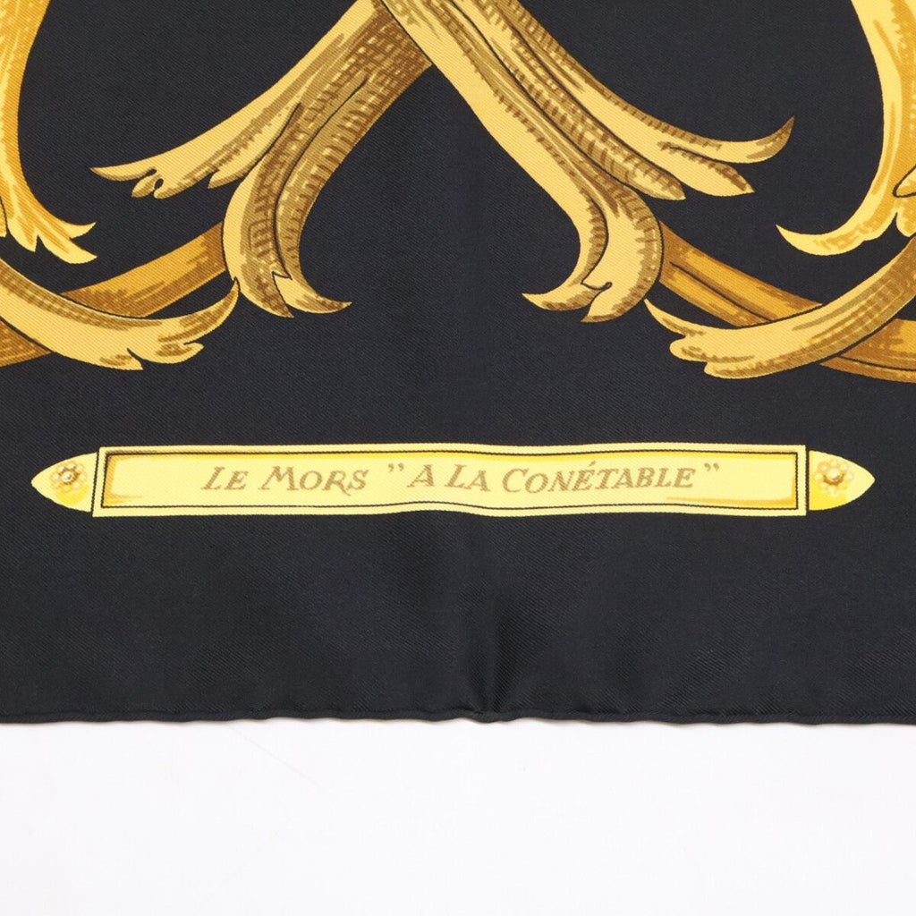 Hermes le Mors a la Conetable Silk Carre 90 — view 4