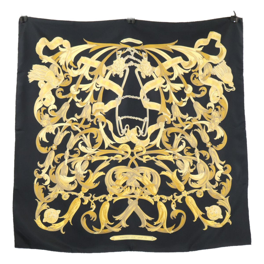 Hermes le Mors a la Conetable Silk Carre 90 — view 2