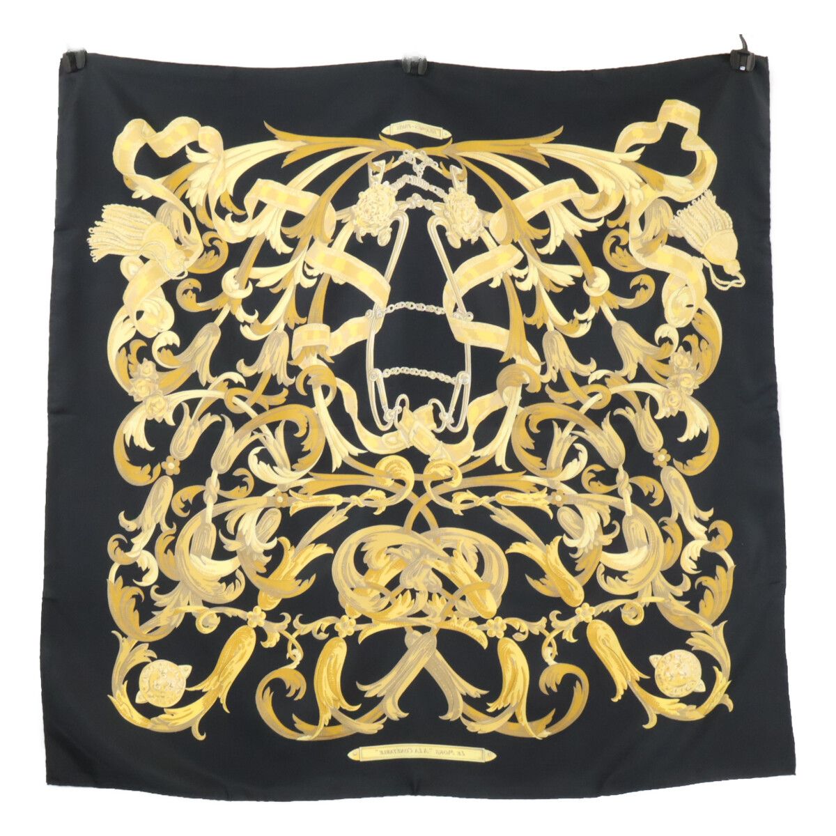 Hermes le Mors a la Conetable Silk Carre 90 — view 2