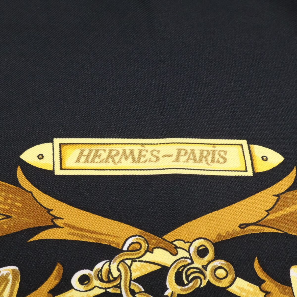 Hermes le Mors a la Conetable Silk Carre 90 — view 3