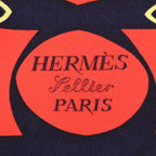 Hermes Eperon D'or Yellow Gold Spurs Silk Carre 90 Scarf — view 3