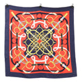 Hermes Eperon D'or Yellow Gold Spurs Silk Carre 90 Scarf