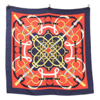 Hermes Eperon D'or Yellow Gold Spurs Silk Carre 90 Scarf