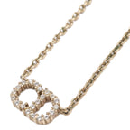 Dior Clair D Lune de Metal & Crystal Necklace