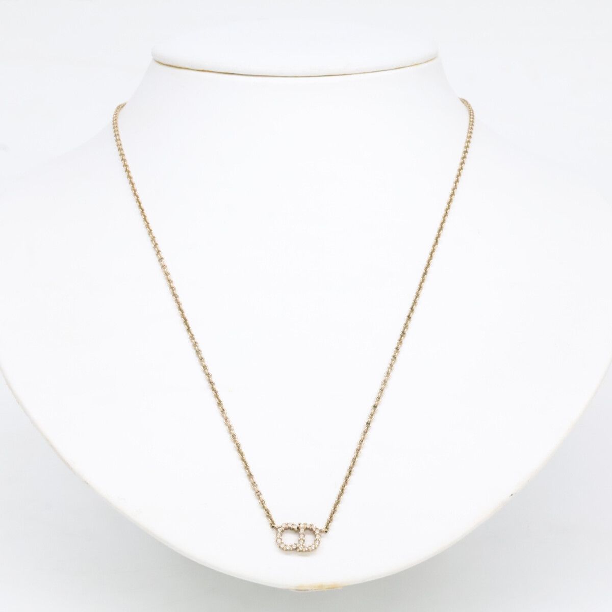 Dior Clair D Lune de Metal & Crystal Necklace — view 6