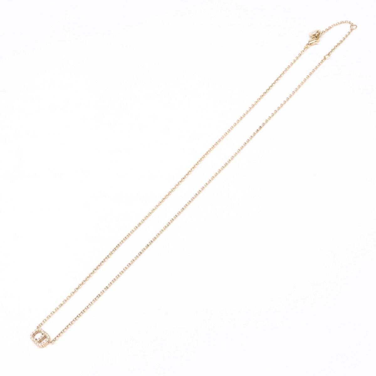 Dior Clair D Lune de Metal & Crystal Necklace — view 8