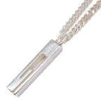 Gucci Cutout Bar Necklace