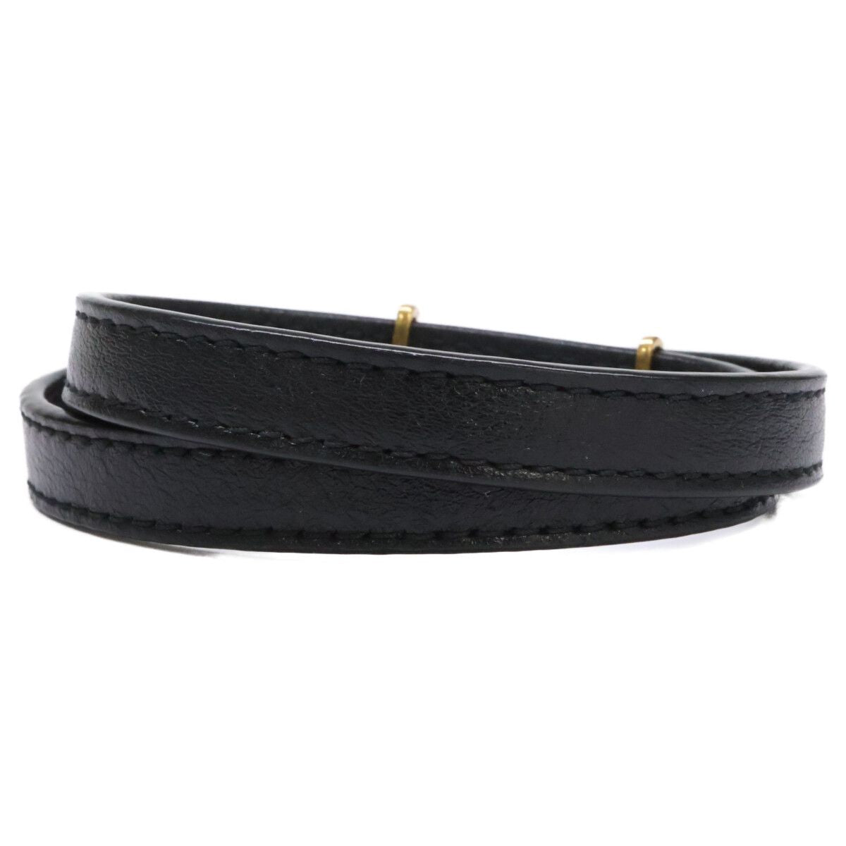 Saint Laurent Opium Leather &metal Double Wrap Bracelet — view 3