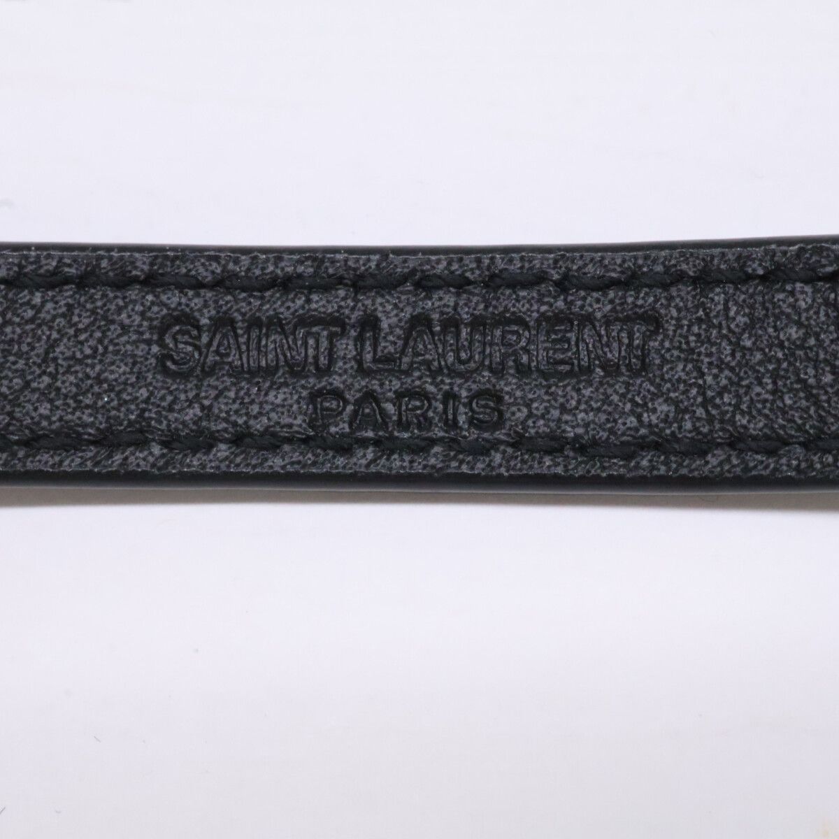 Saint Laurent Opium Leather &metal Double Wrap Bracelet — view 5