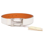 Hermes Constance Epsom Crossbody White