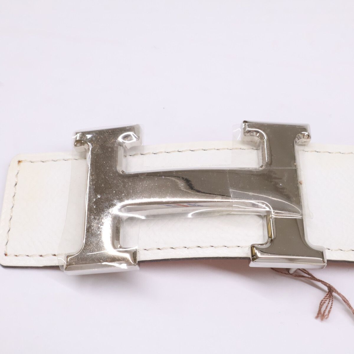 Hermes Constance Epsom Crossbody White — view 4